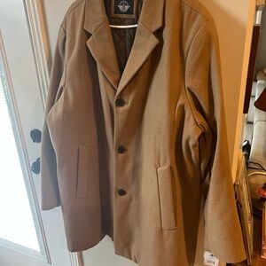 Dockers Men's Tan Trench Coat